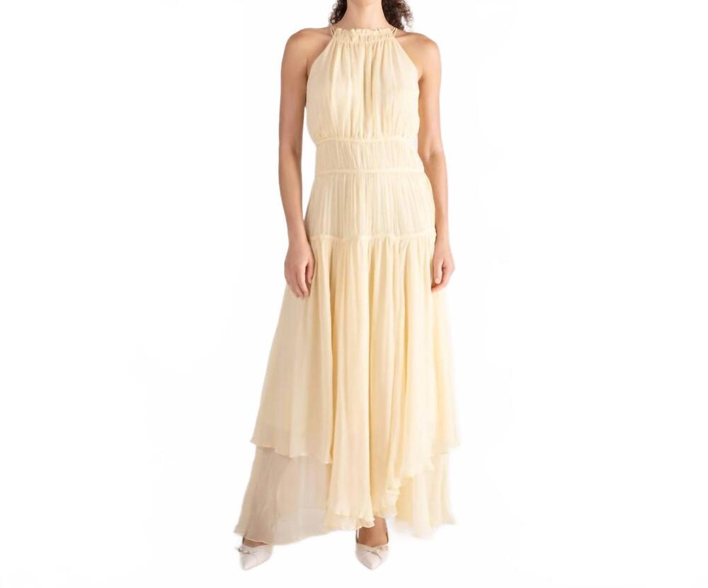 NEW LAPEYRE sarah maxi dress in soleil